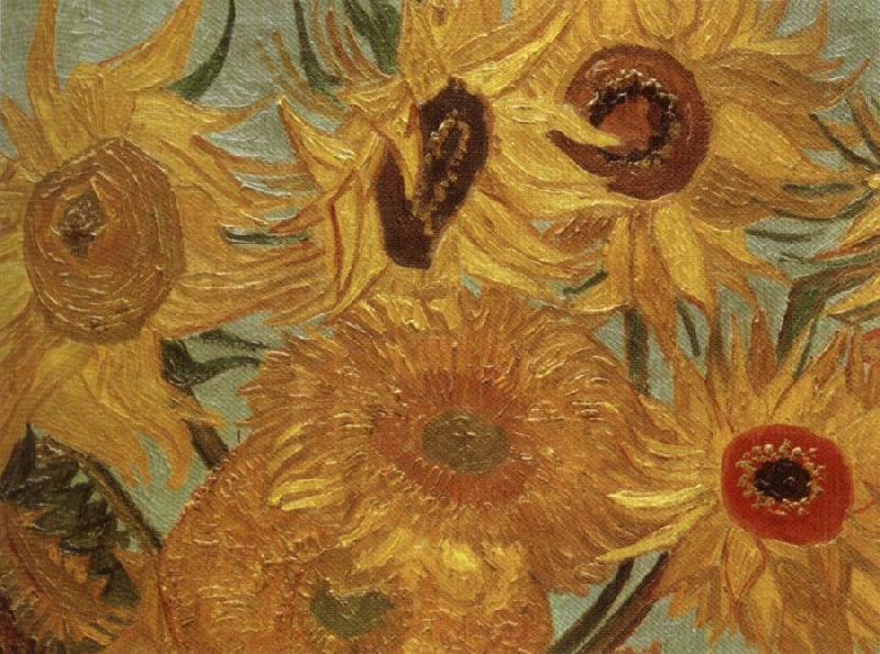 Vincent Van Gogh Sunflowers china oil painting image